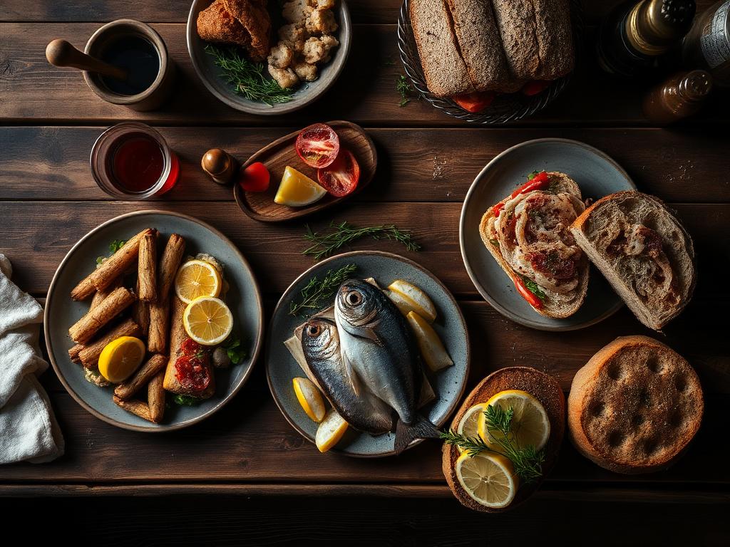 Regionale Spezialitäten der Flensburger Förde