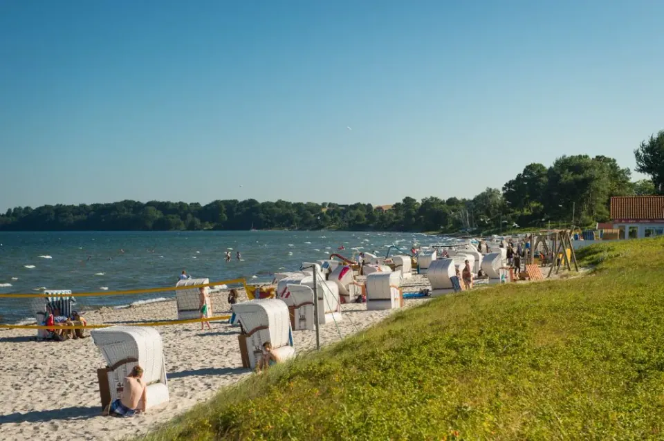 Naturstrand an der Halbinsel Holnis